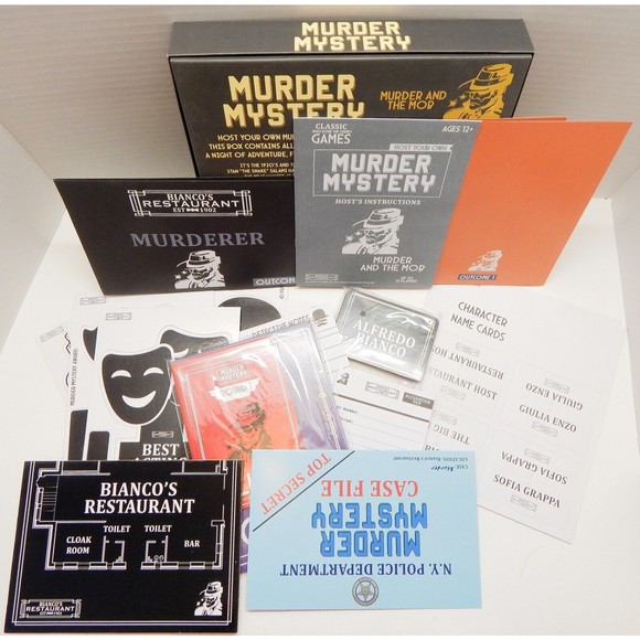 Host Your Own Murder Mystery Murder And The Mob Alternative Endings - Picture 3 of 9